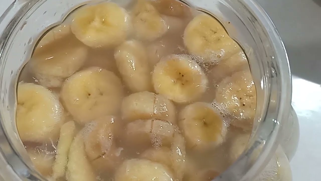 CÁCH LÀM GIẤM CHUỐI TIÊU TẠI NHÀ SẠCH AN TOÀN.