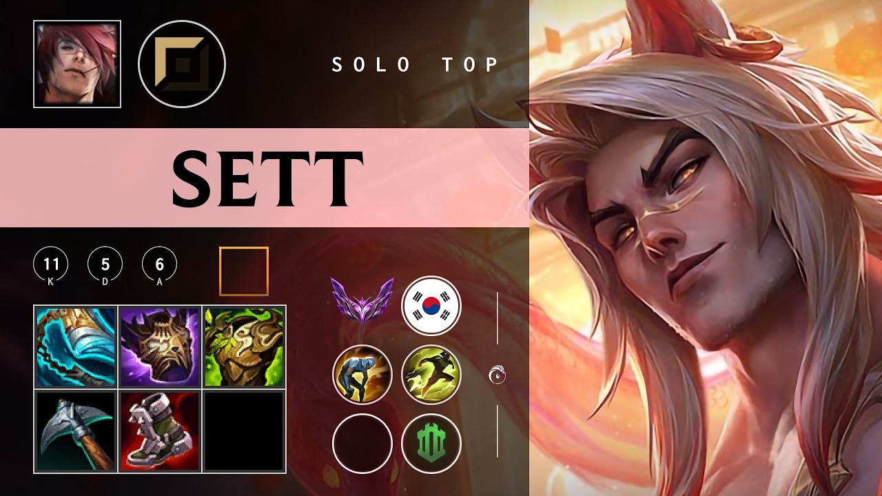 Sett Top vs Jayce - KR Master Patch 26.02