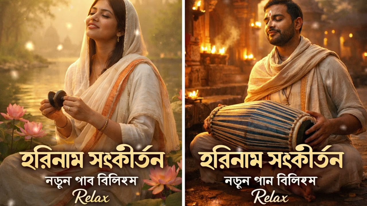 হরিনাম সংকীর্তন | নতুন ভক্তিমূলক গান | Relax Devotional | Hare Krishna Hare Ram