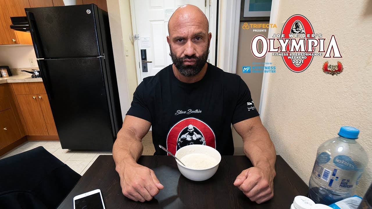 So geht es Steve in Orlando! Ein ganz normaler Tag vor Olympia