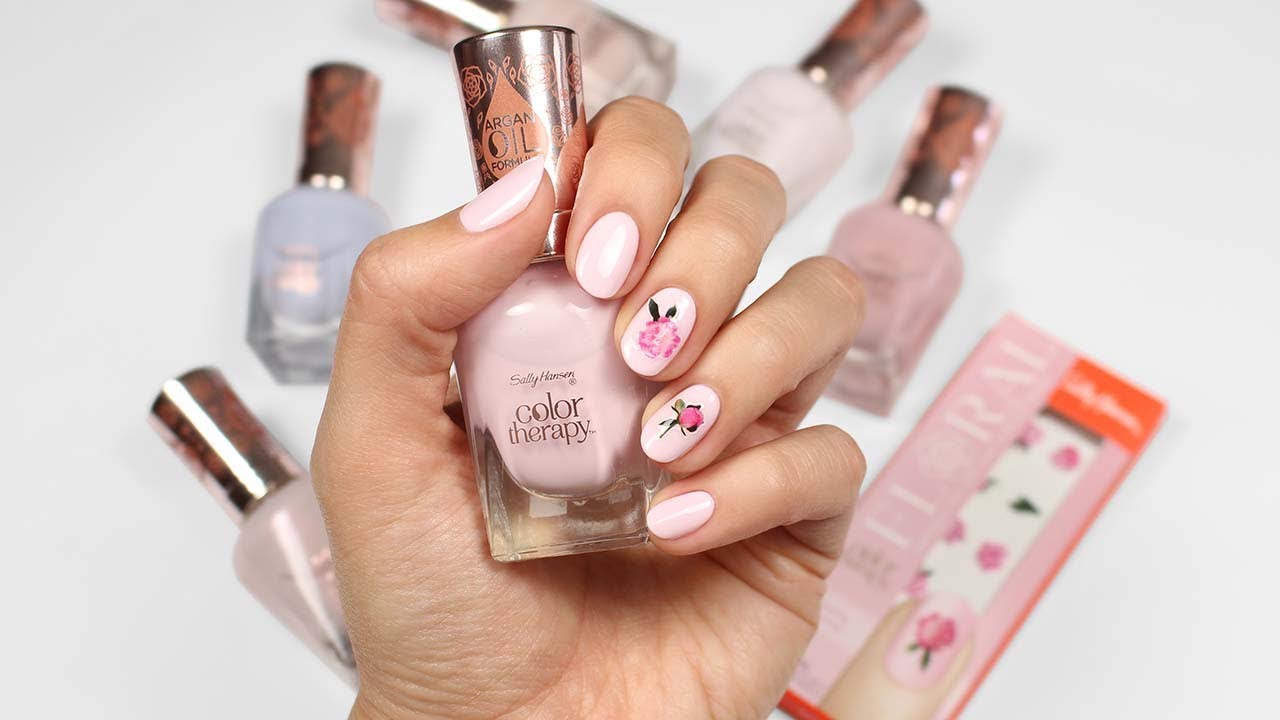 How To: Sally Hansen Floral Collection