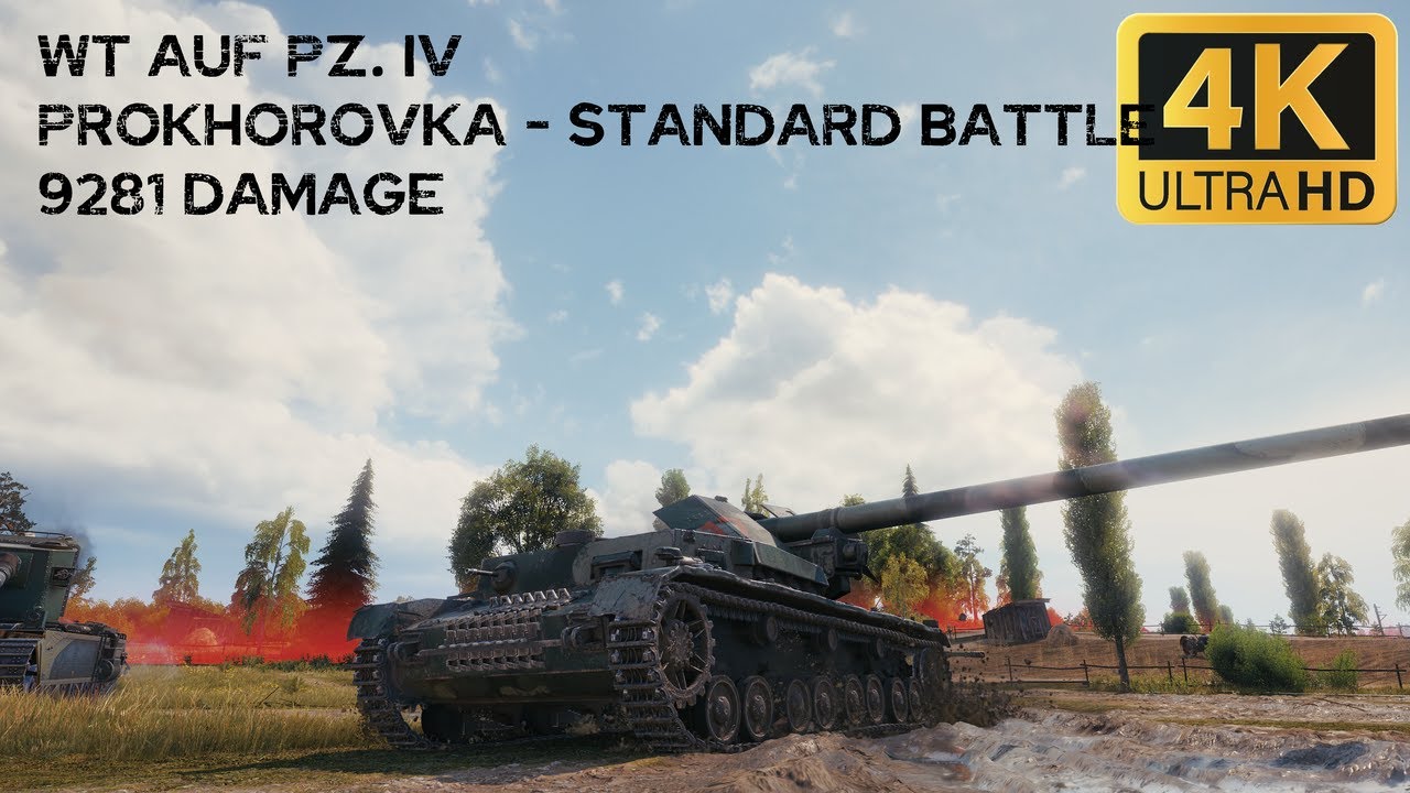 WT auf Pz. IV 9,3k damage 3 frags on Prokhorovka - World of Tanks