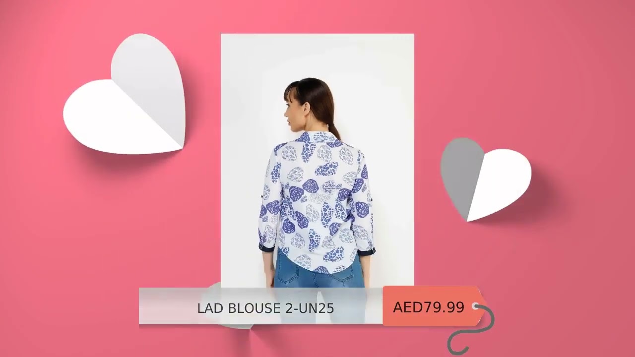 LAD BLOUSE 2-UN25