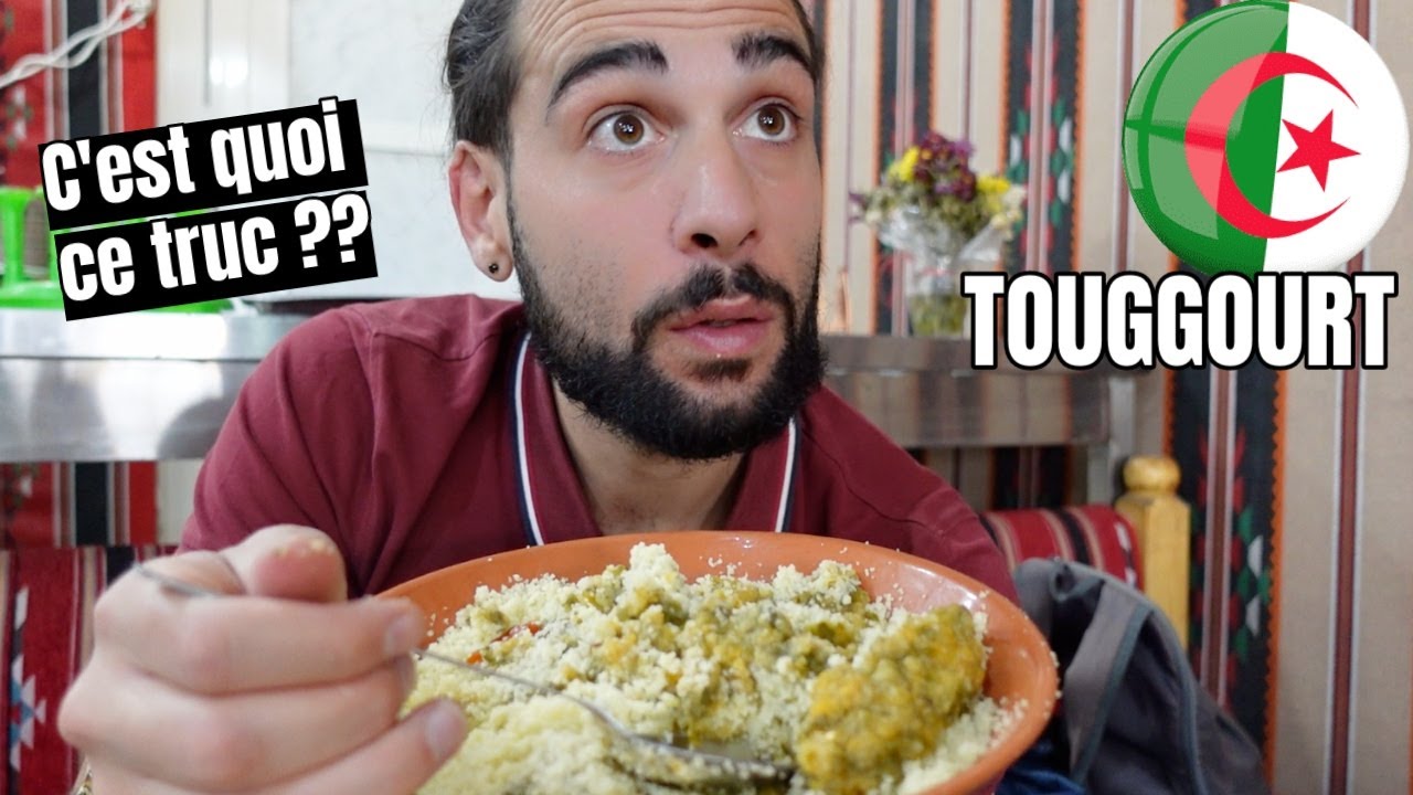 J'EXPLORE TOUGGOURT EN ALGÉRIE 🇩🇿 ET JE TESTE UN ÉTRANGE COUSCOUS !!