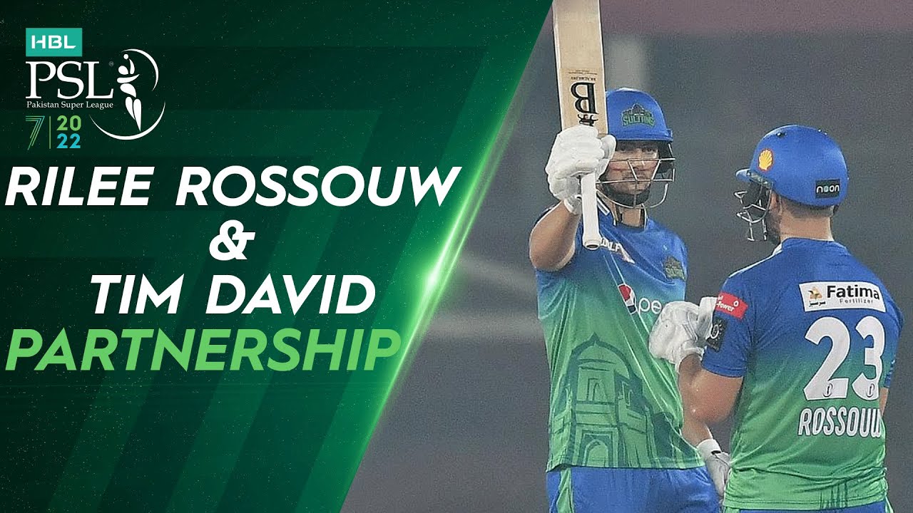 Rilee Rossouw & Tim David Combine For Mammoth Partnership | Multan vs Islamabad | HBL PSL 7 | ML2L
