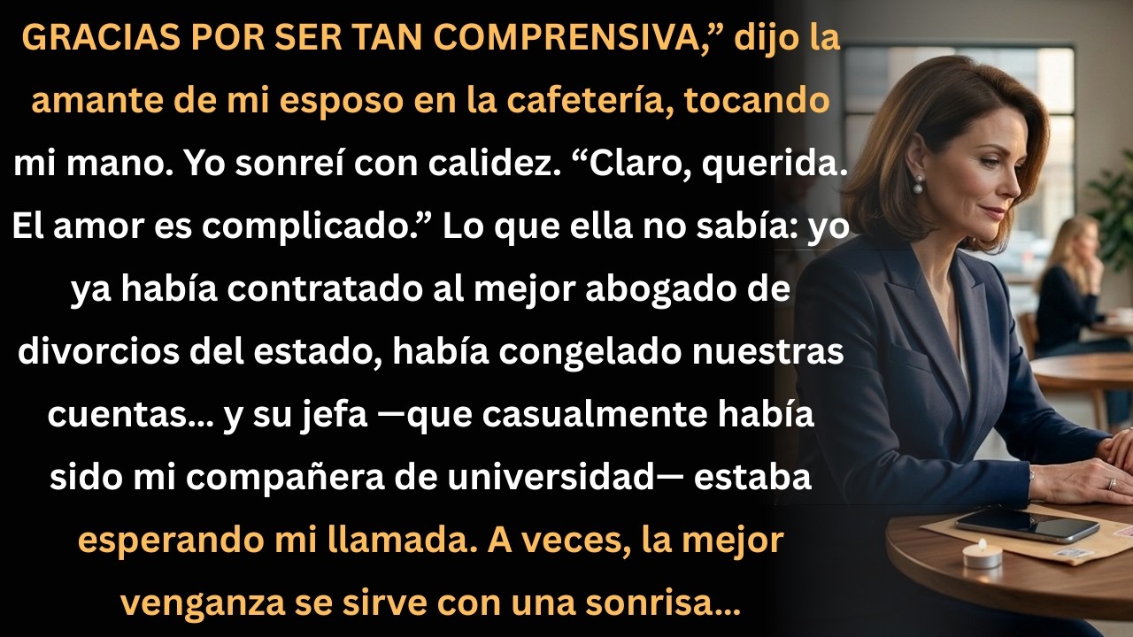 Mi esposo me engañaba… y su amante no sabía lo que le esperaba.