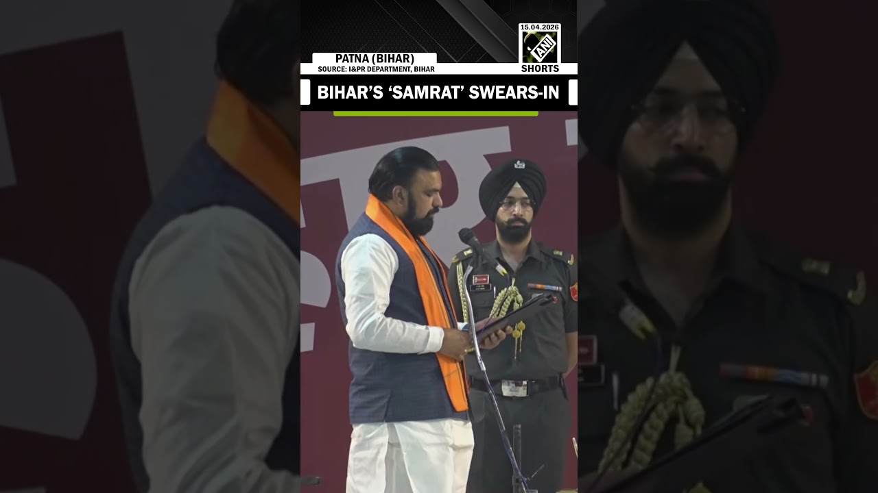 Bihar gets first BJP CM, Samrat Choudhary takes oath as Chief Minister in Patna as Nitish resigns