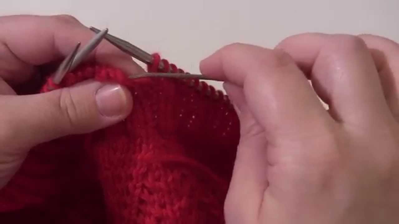 Kitchener 2x2 Ribbed Sewn Bind Off