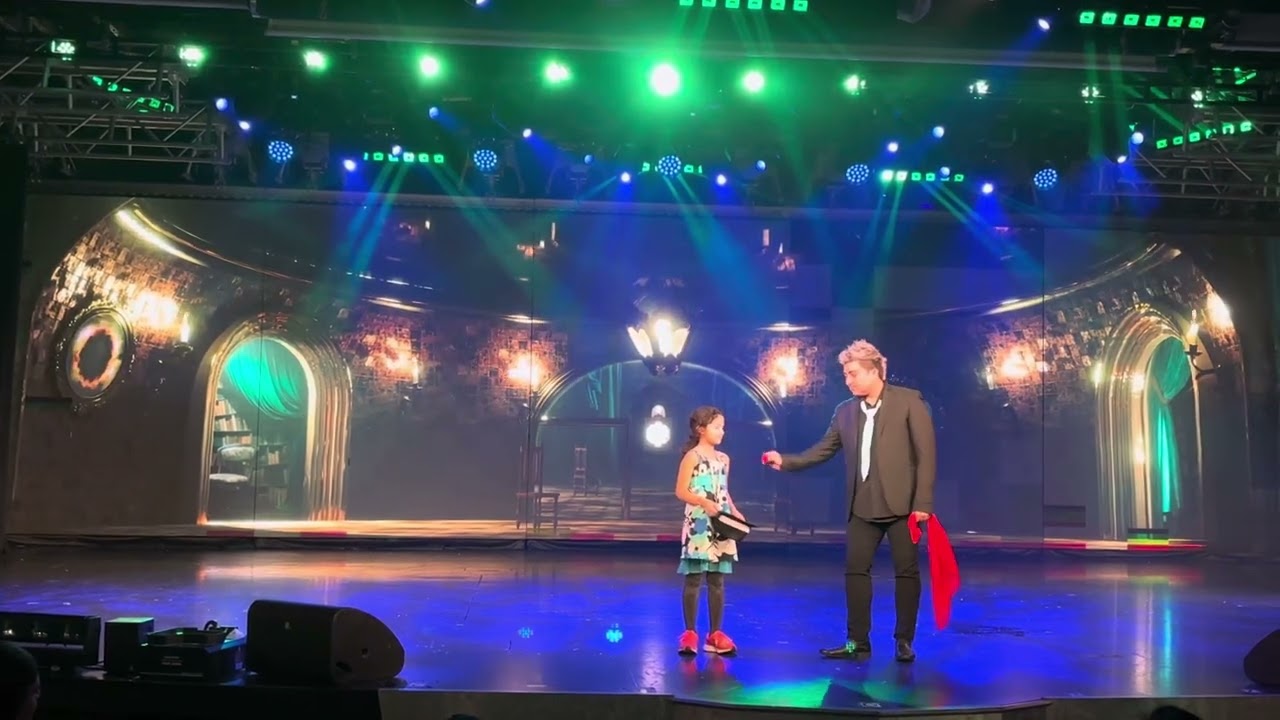 Wonderville Magic Show on MSC Meraviglia Cruise Ship