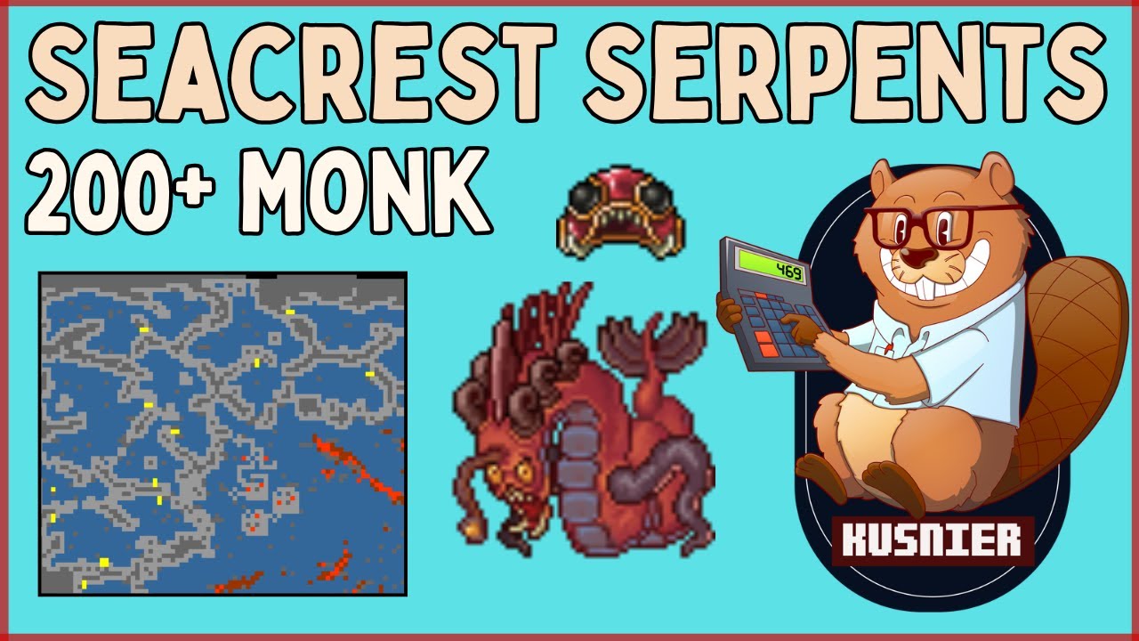 Seacrest Serpents | 200+ Monk | Tibia