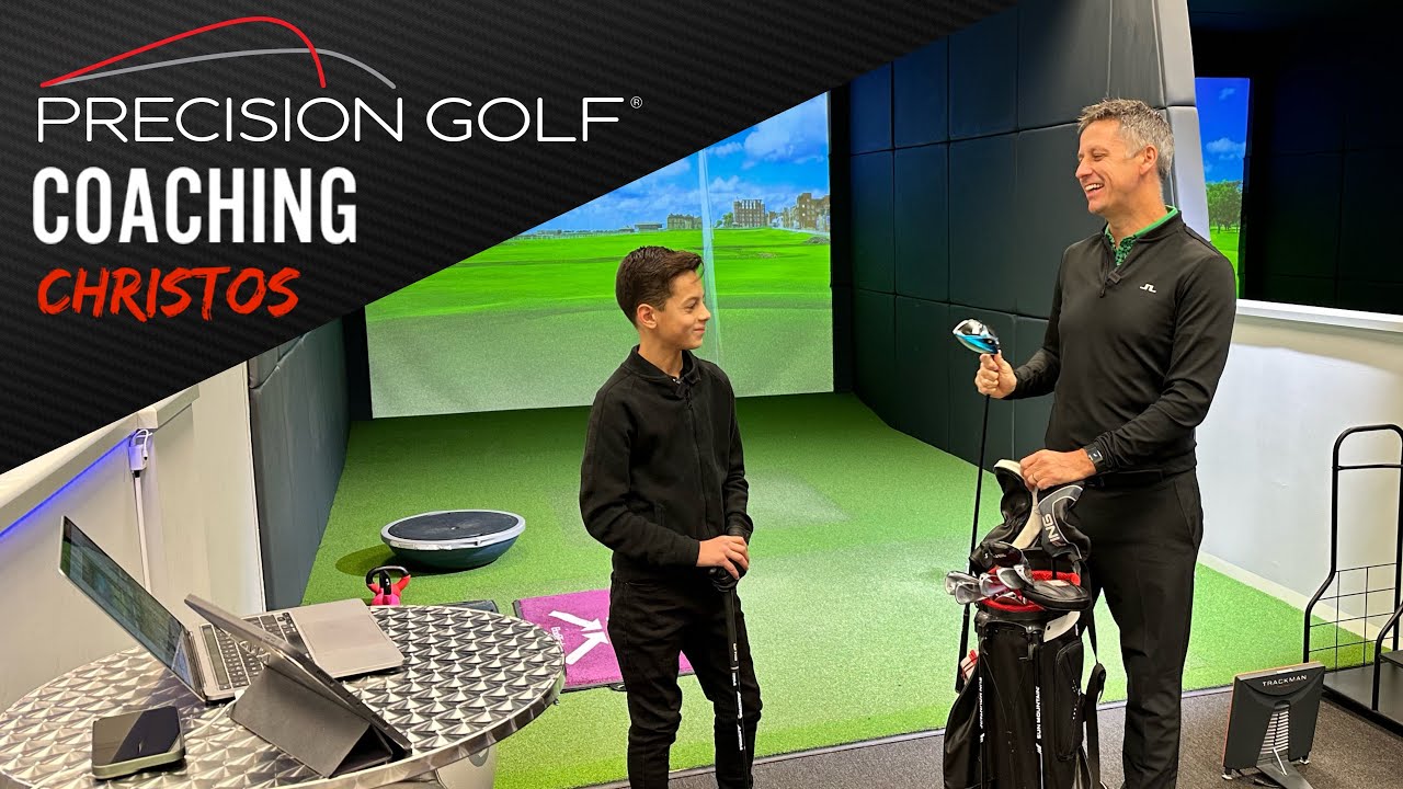 Junior Golf Lesson with Stuart Cartwright and Christos Pillay