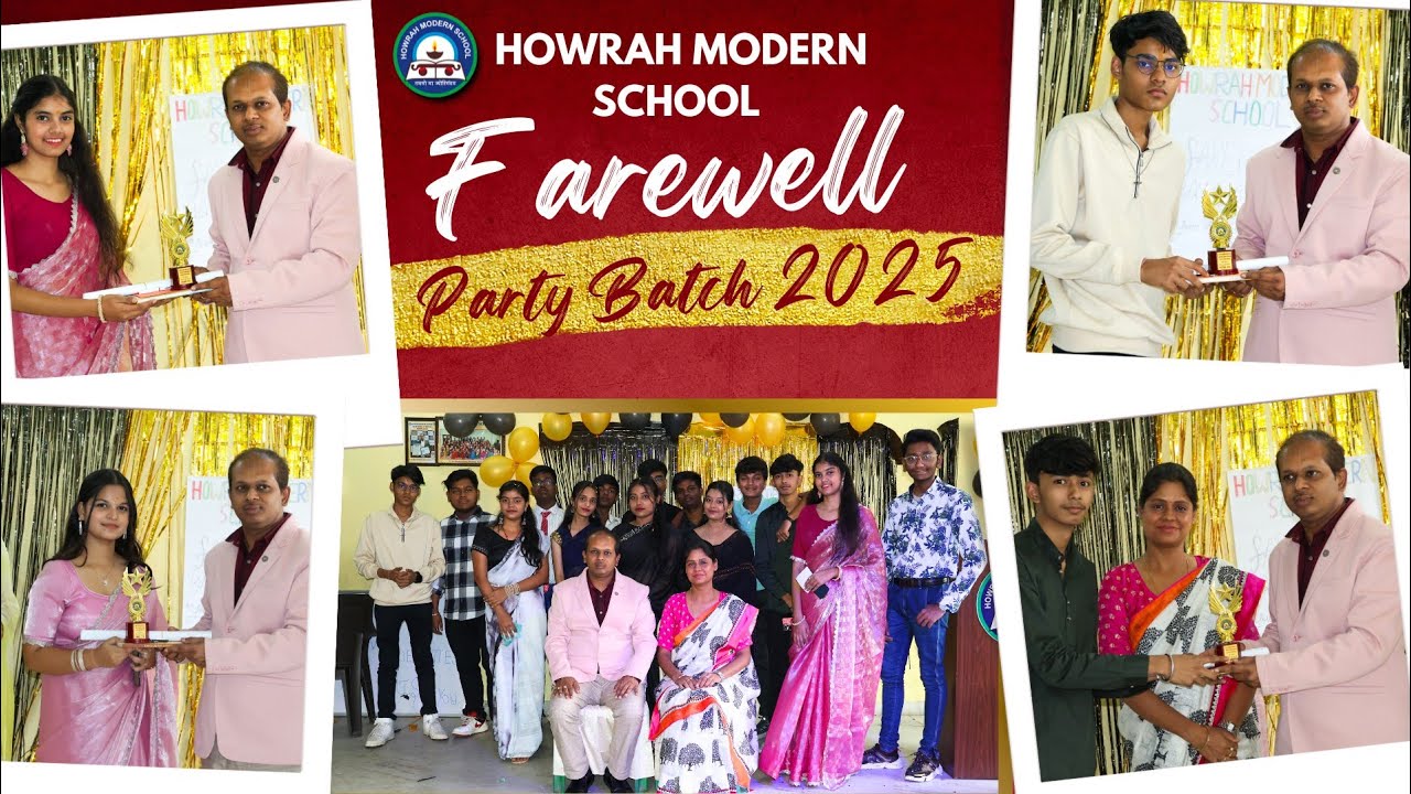 Howrah Modern School Farewell Batch Party 2025 | A Day to Remember!