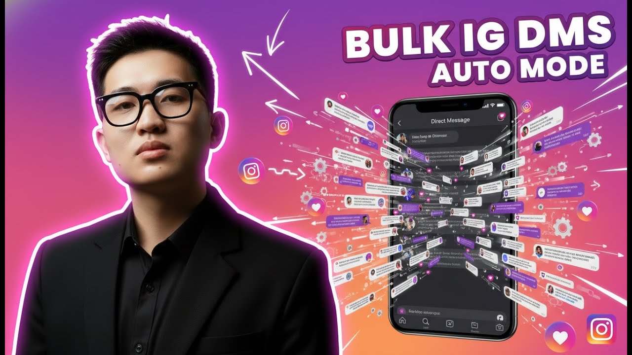 Send Bulk Instagram Messages Automatically | MKT Insta Demo