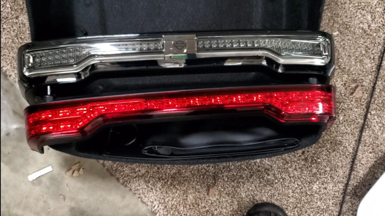 New Harley Davidson tour pak light. #harley
