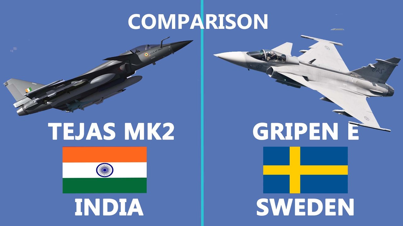 Сравнение истребителей Tejas Mk2 и Girpen E