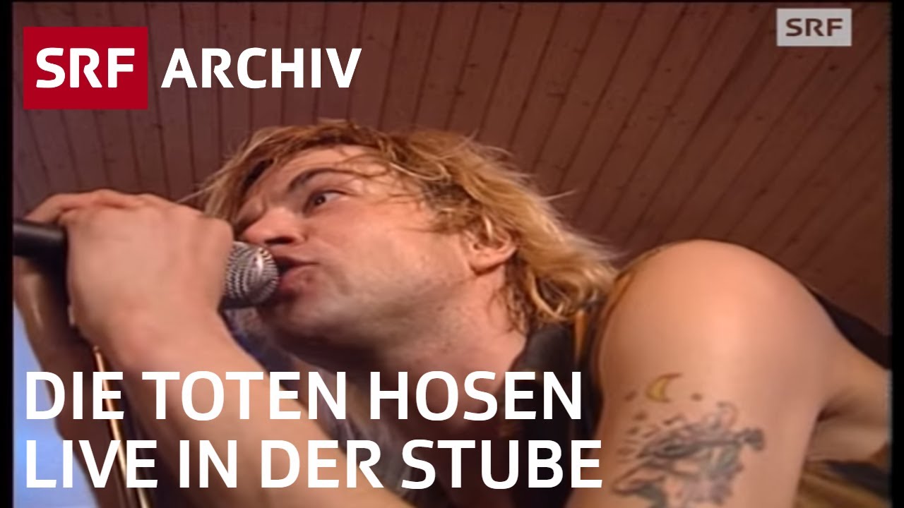 Die Toten Hosen Wohnzimmerkonzert (1993) | Punk in der Stube | SRF Archiv