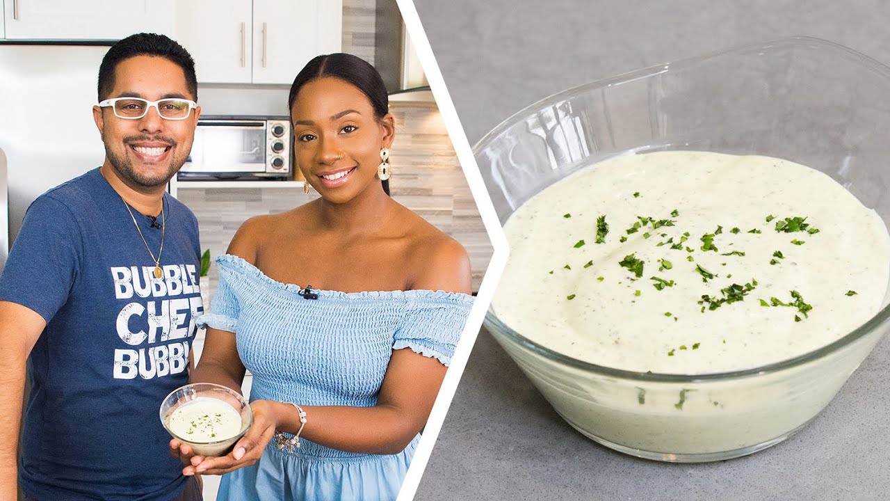 How To Make Trini Chadon Beni & Garlic Mayonnaise | Foodie Nation