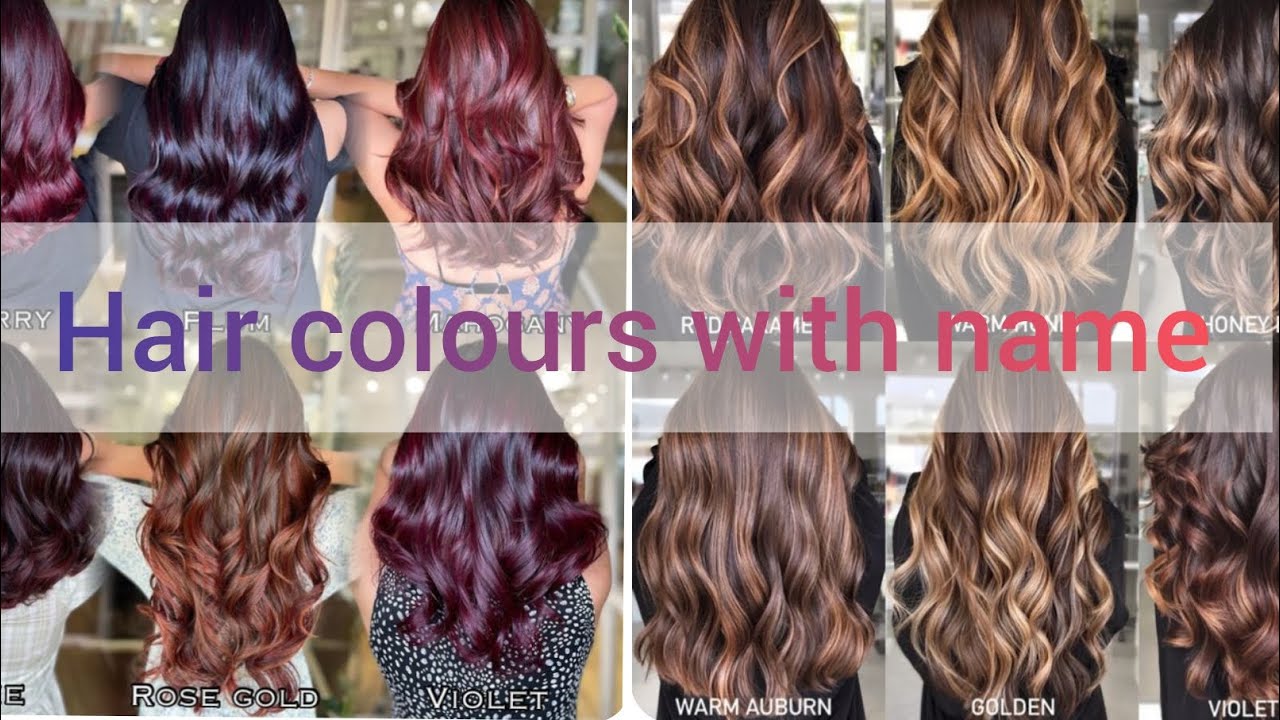 Hair colour dye colours with name and suits your personality#viralvideo #foryou #fashion #trending 