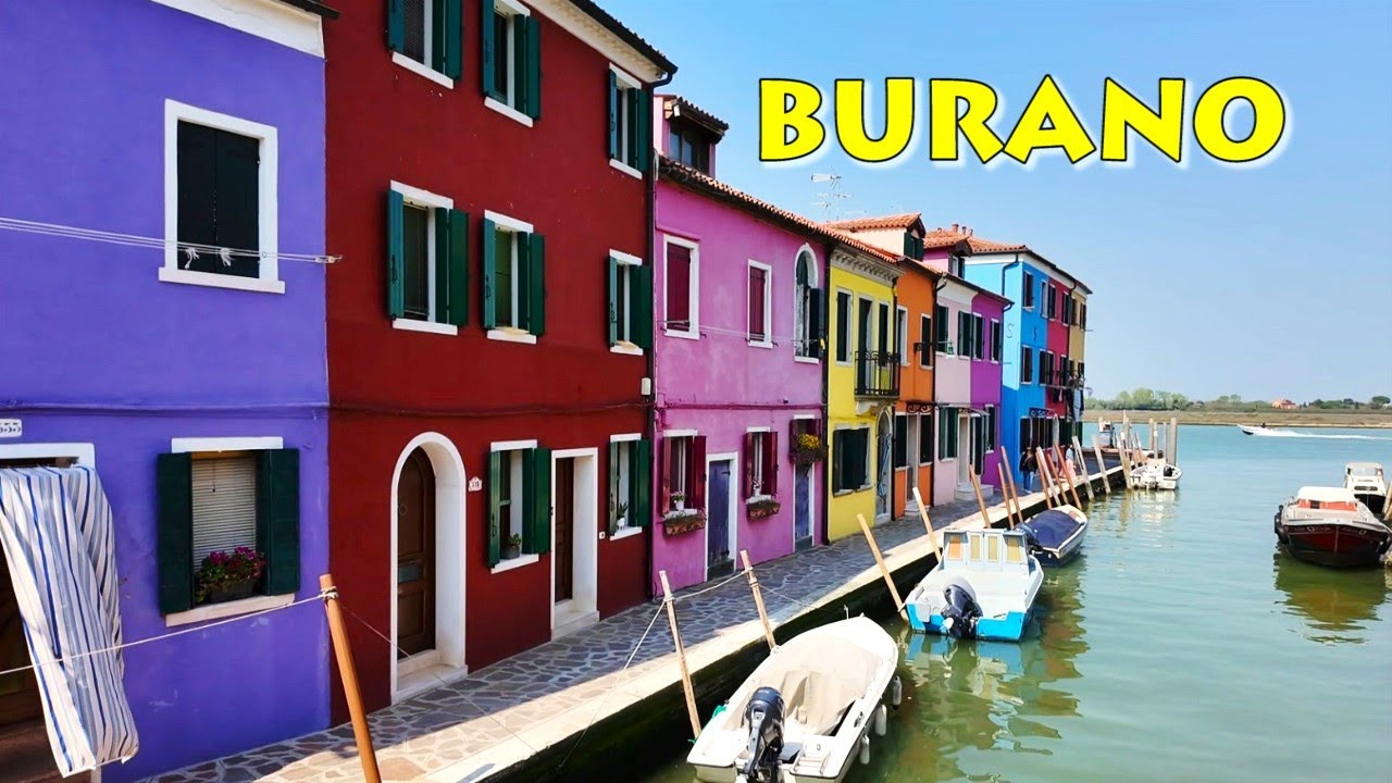 Burano, Italia. Aprile 2025