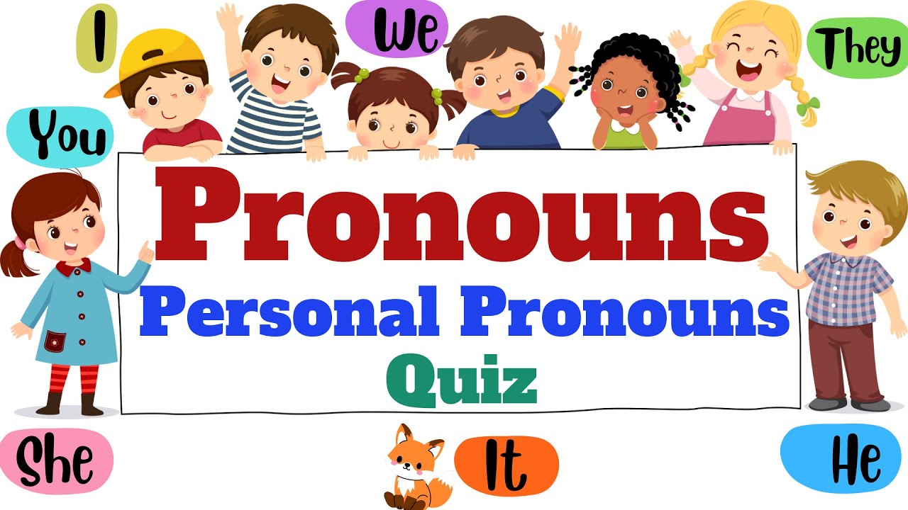 Pronouns Quiz | Personal Pronoun Quiz for Kids | Parts of Speech Quiz | Guess the Pronoun | Grammar