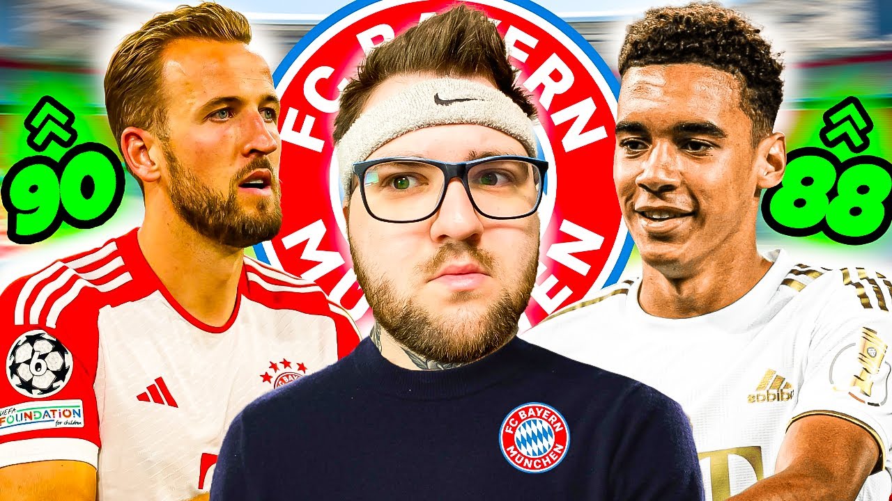 STAL JSEM SE TREN&Eacute;REM BAYERNU MNICHOV! V FC24 😱⚽️