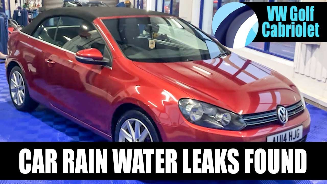 Утечка дождевой воды в Volkswagen Golf Convertible