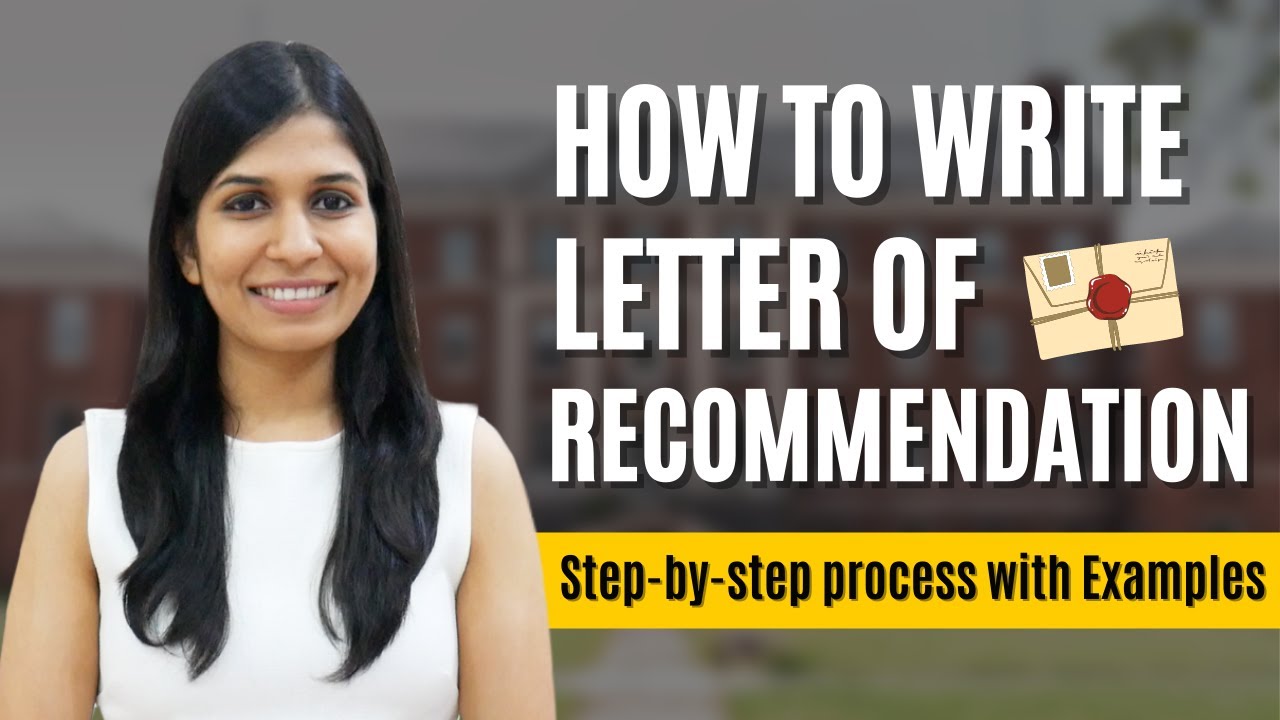 How to write LOR for studying abroad | Letter of Recommendation Writing Tips