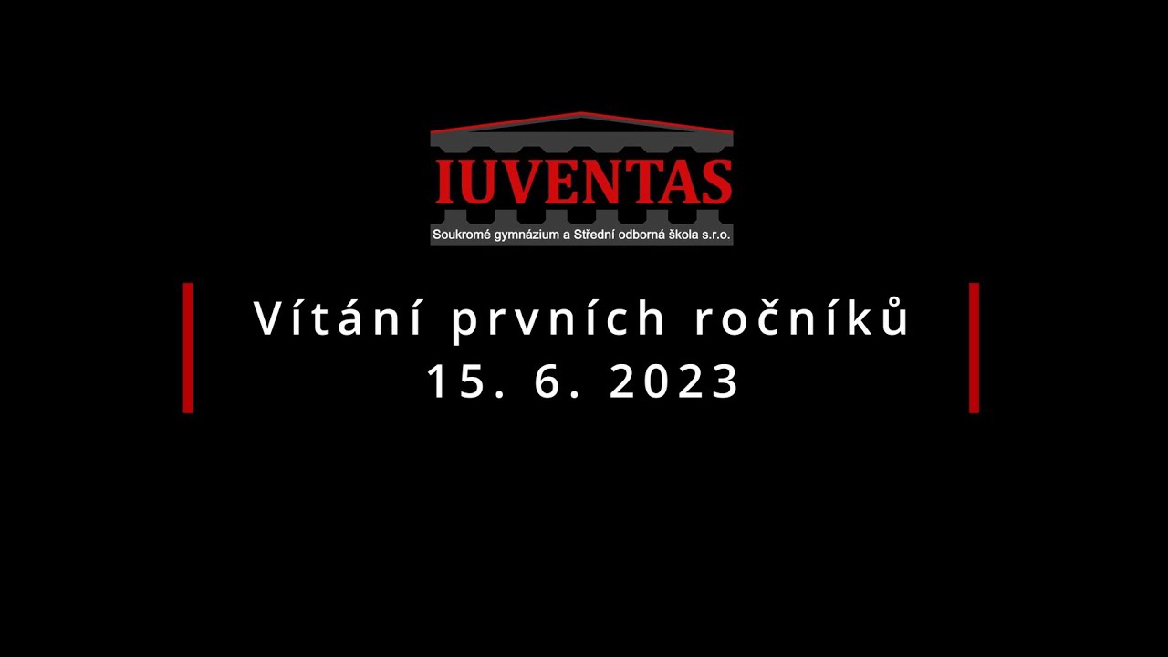IUVENTAS - Vítání prvních ročníků 2023