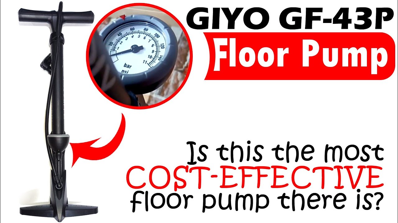 Giyo GF 43P floor pump Review |  Filipino Quick Review