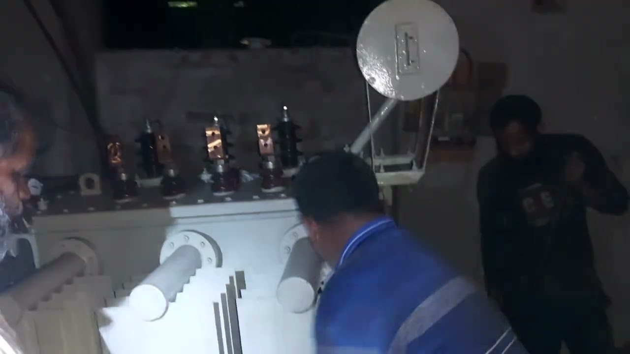 500 Kva transformer.Transformer replace system. Transformer commissioning. Transformer cable layout 
