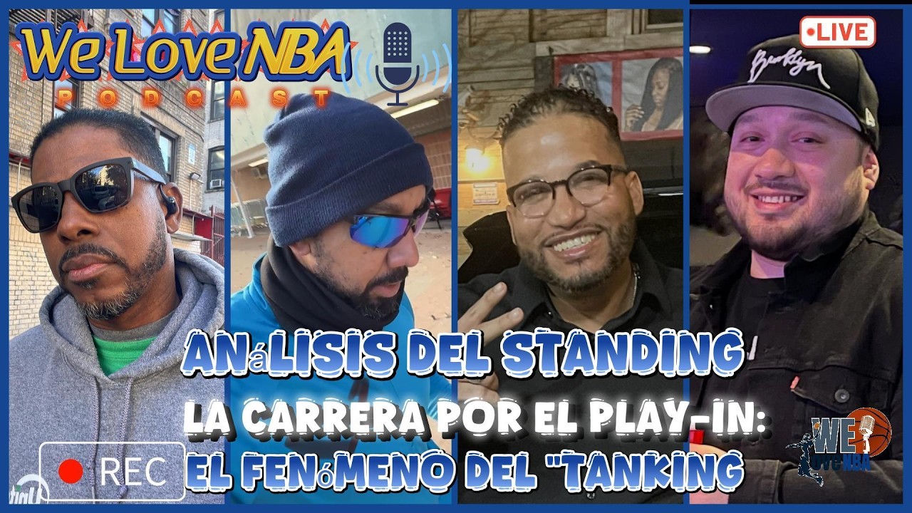 NBA 2026 | 🏀 Análisis de Standings y 📉 El Problema del TANKING más la Lucha por el Play-In