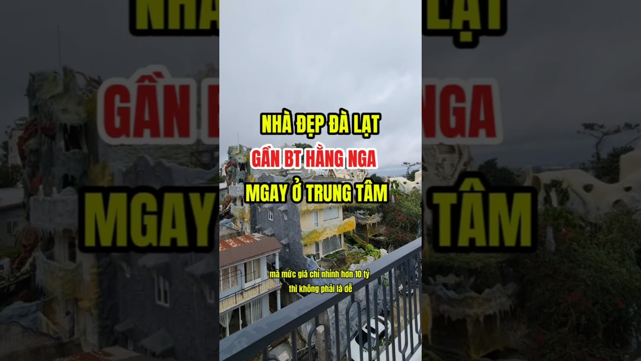 Nh&agrave; đẹp ngay trung t&acirc;m Đ&agrave; Lạt #shorts #nhadep #nhadalat #nhadalatgiare
