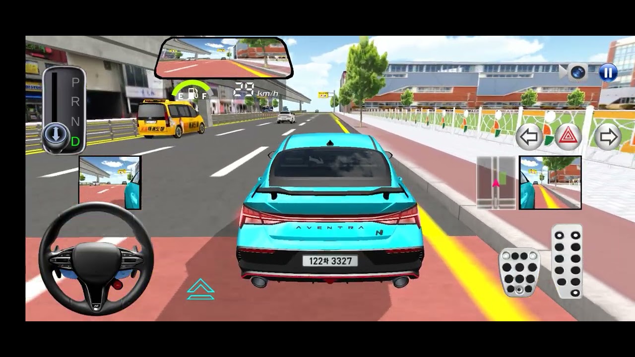 3D DRİVİNG CLASS ARABA OYUNU SERBEST SÜRÜŞ İZLE 