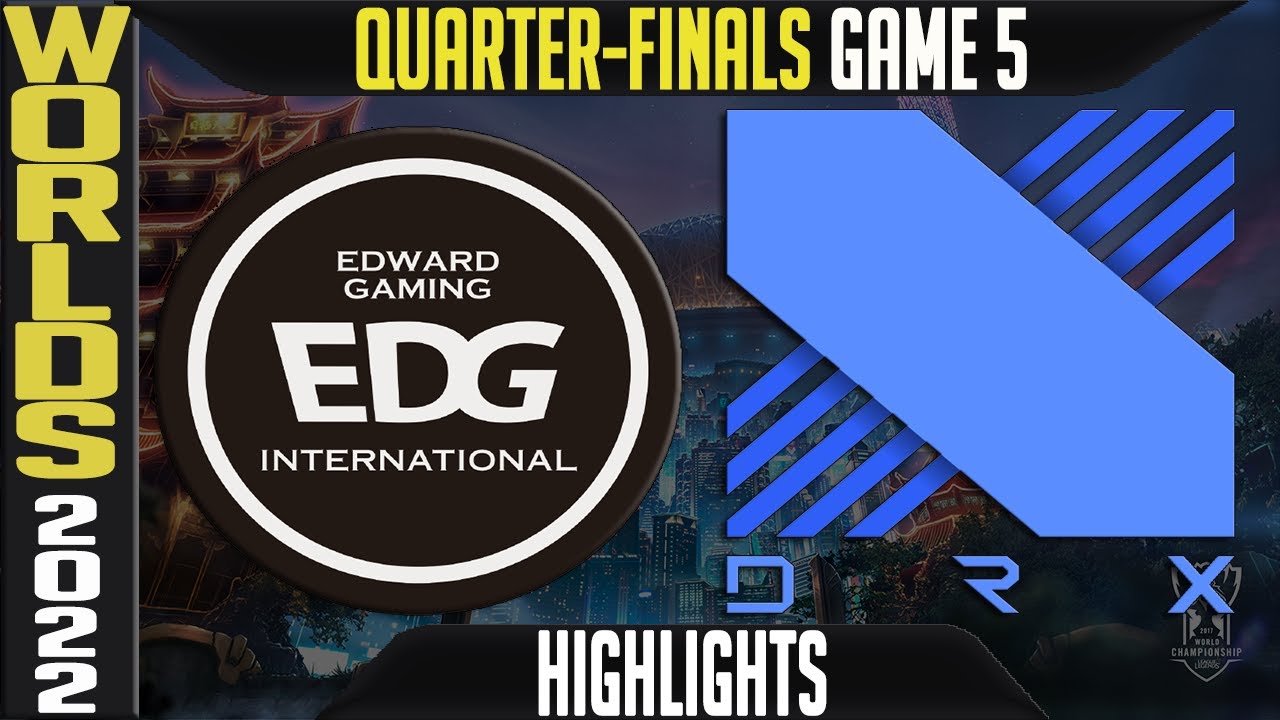 EDG против DRX: обзор матча 5 | Четвертьфиналы ЧМ-2022 | Edward Gaming против DRX G5