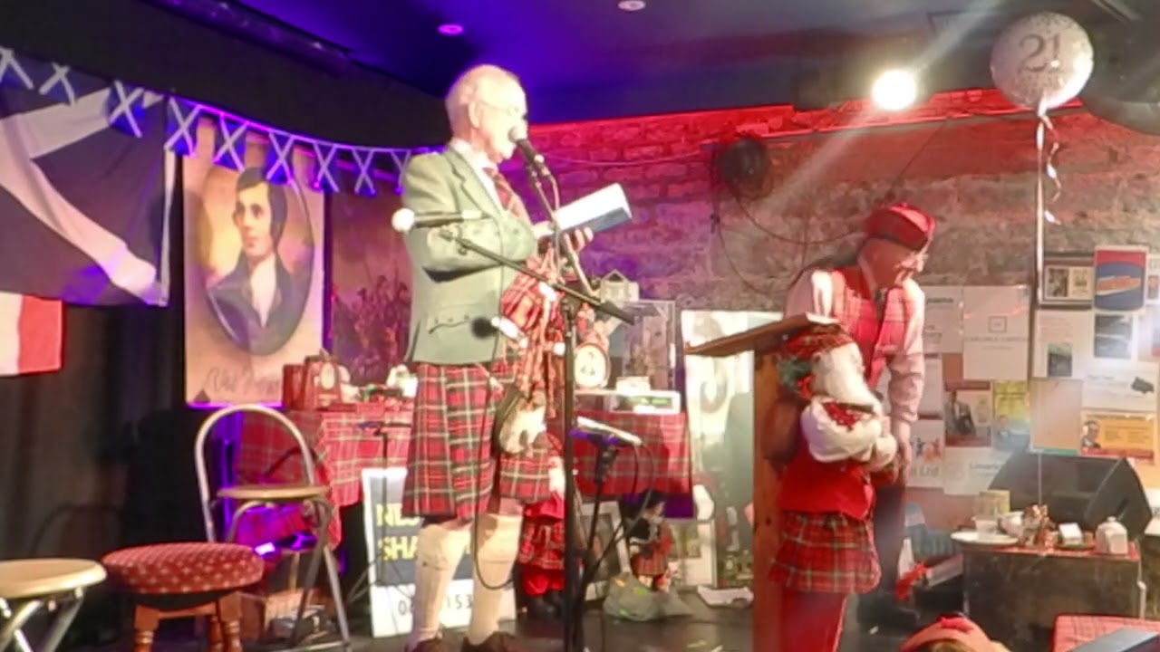 Gordon Lessells Tam O'Shanter Burns Night Dolans 2025
