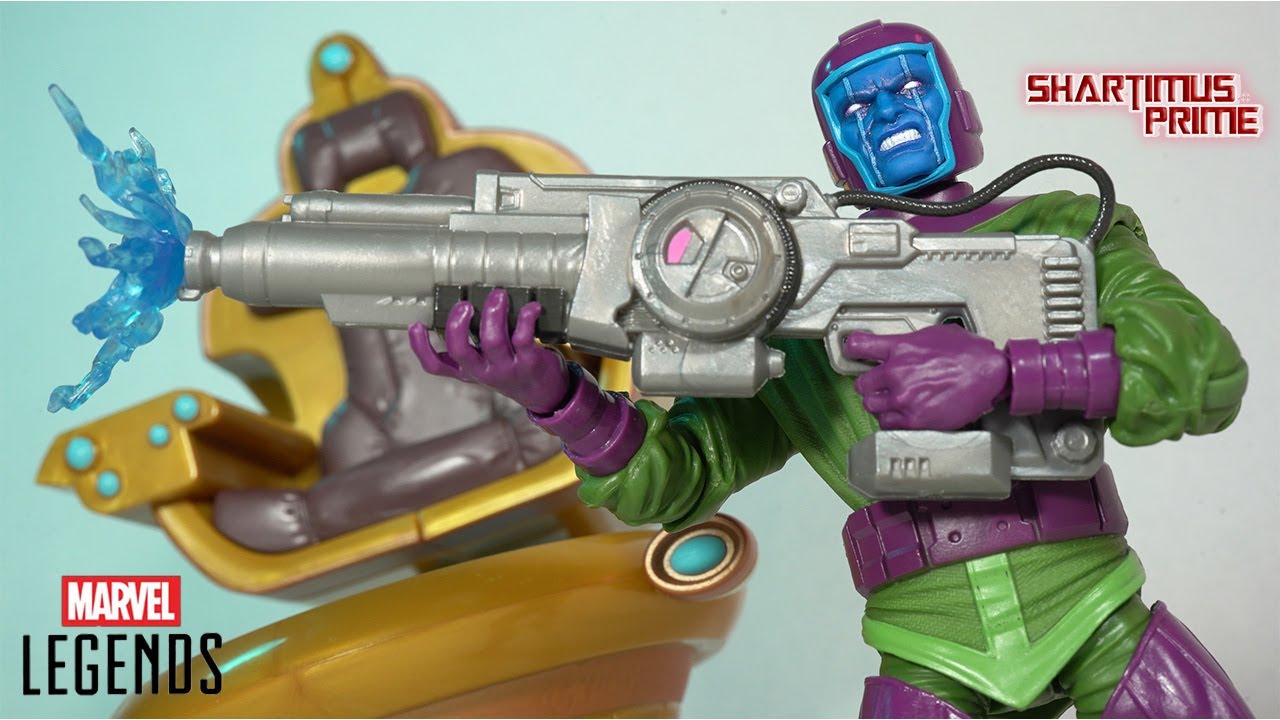 Marvel Legends KANG with Time Chair Throne Avengers Fantastic Four Comics Action Figure Review