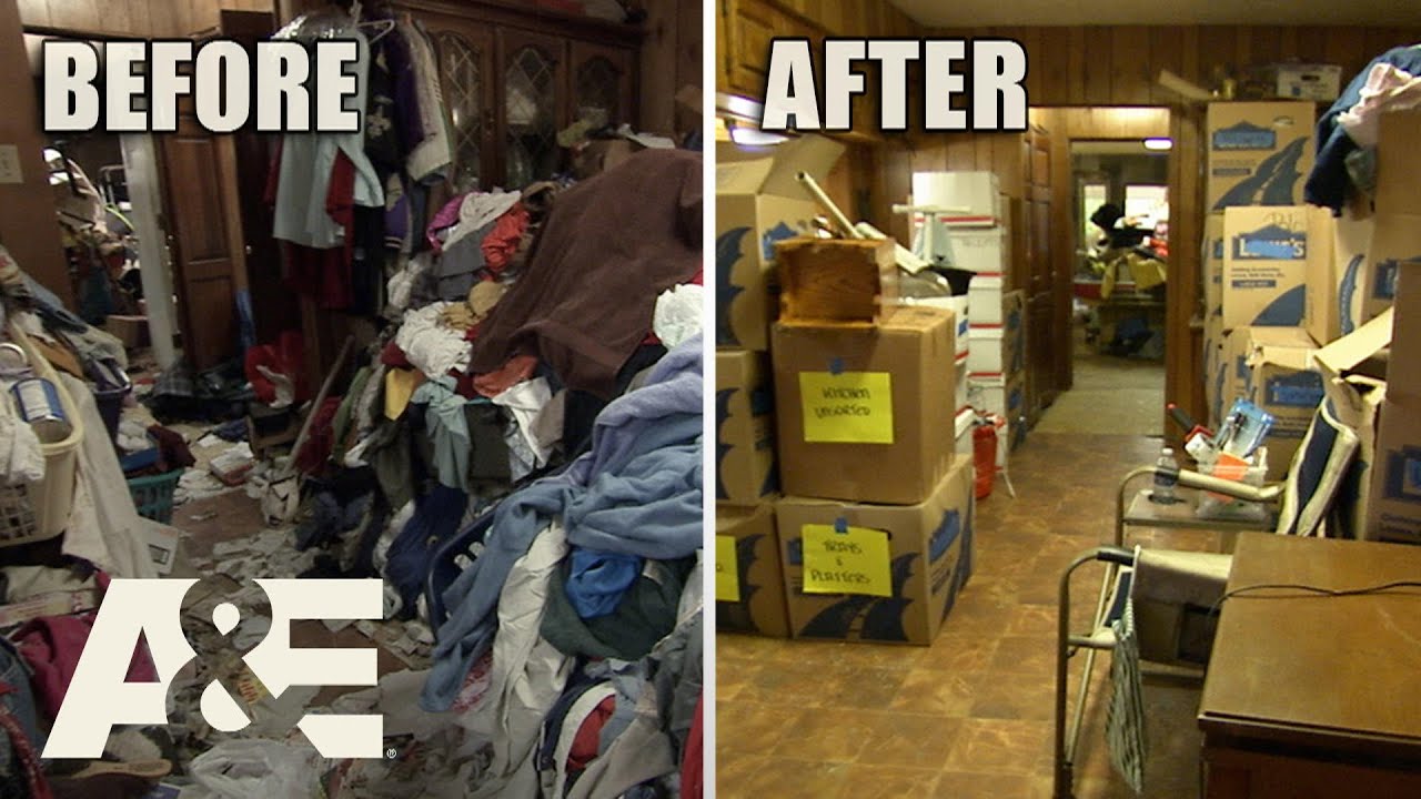 Hoarders: Mother Picks PILES of Pots And Pans Over Her Sons | A&E