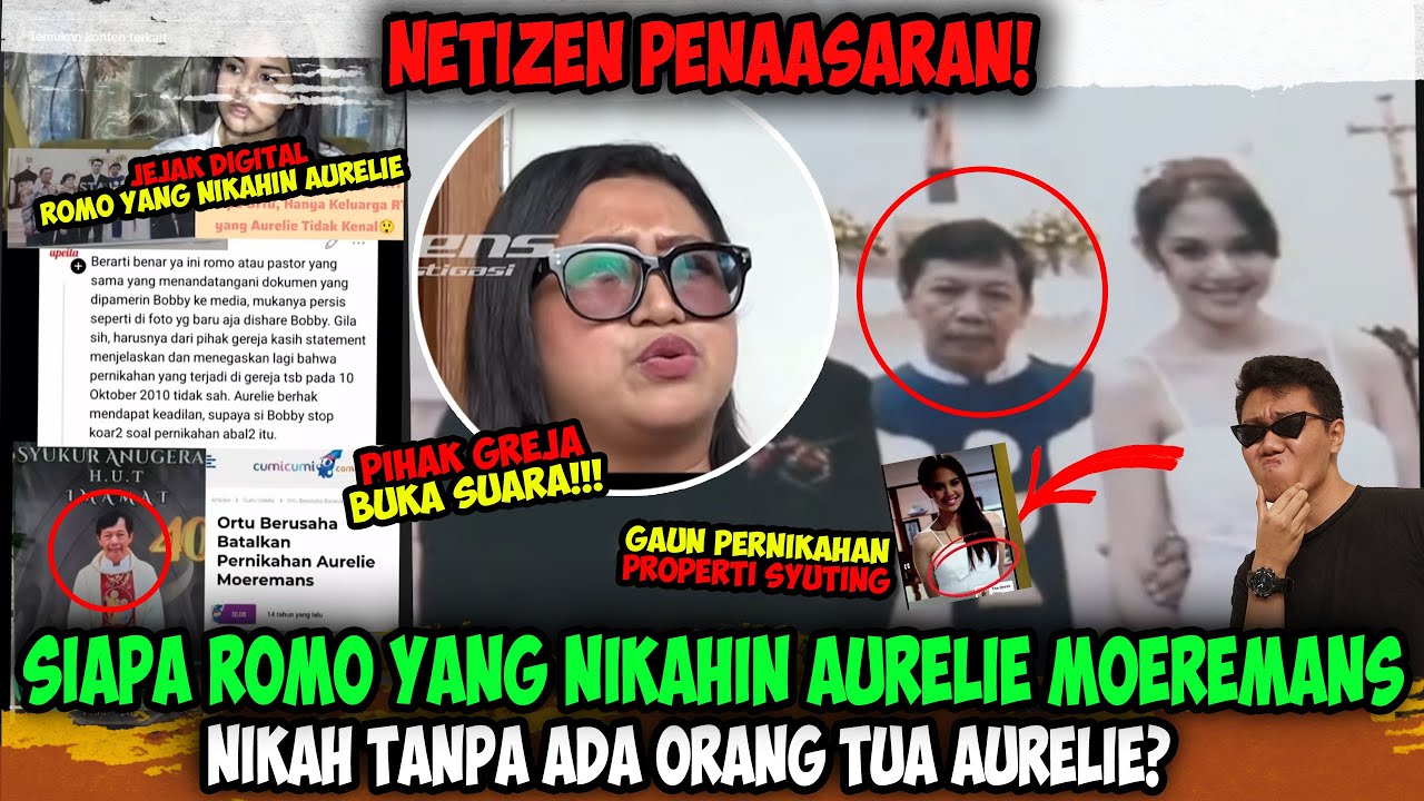 VIRAL❗ Sosok Romo Misterius Nikahi Aurelie Moeremans: Tanpa Keluarga, Baju Dipakai Buat Syuting!"