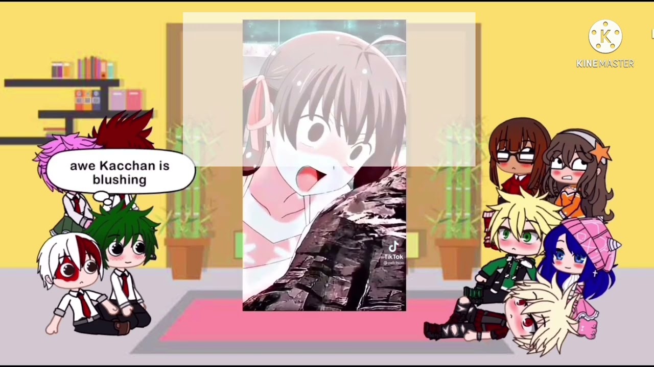 MHA+MLB react to Todo+Baku+Mari as Fruits basket characters