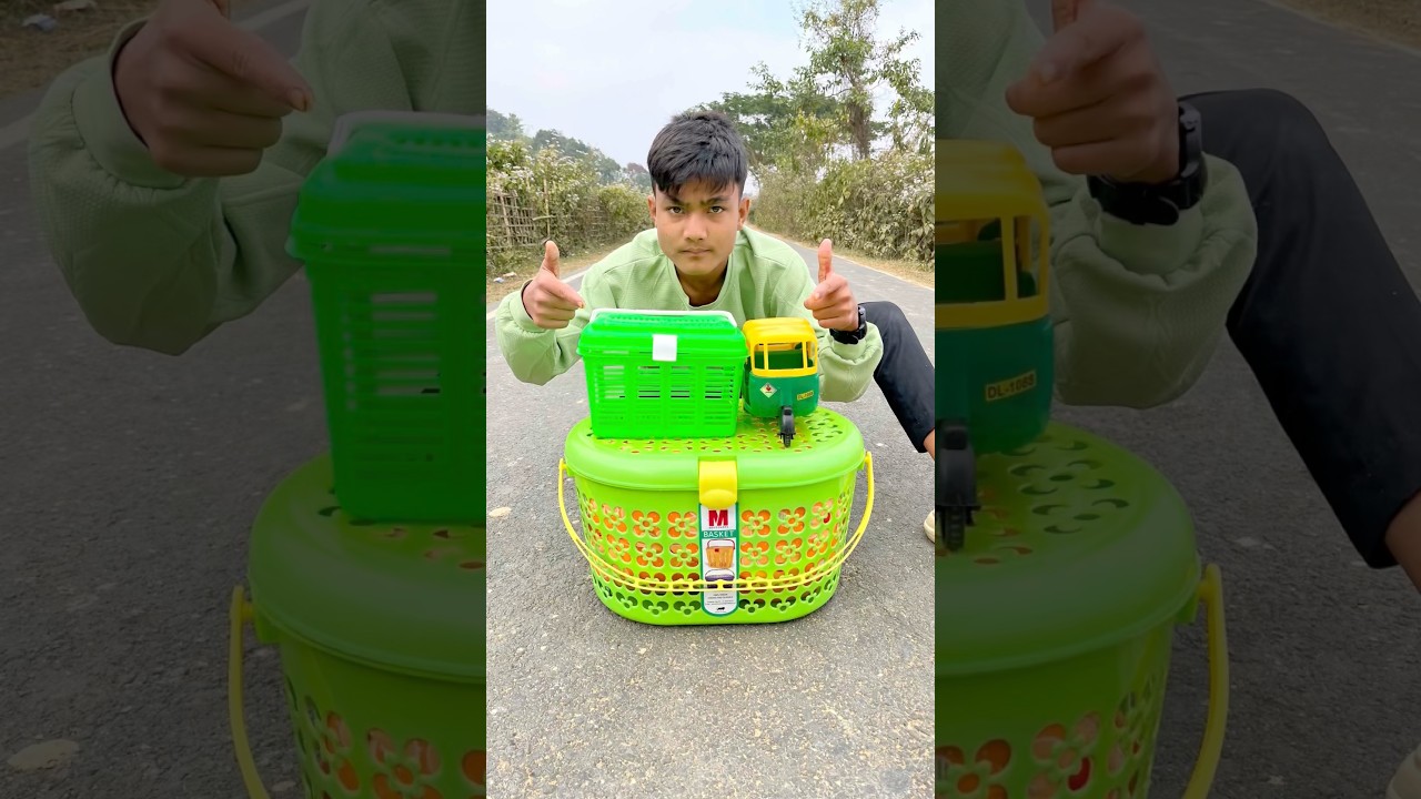 Auto and mini box and big box unboxing 