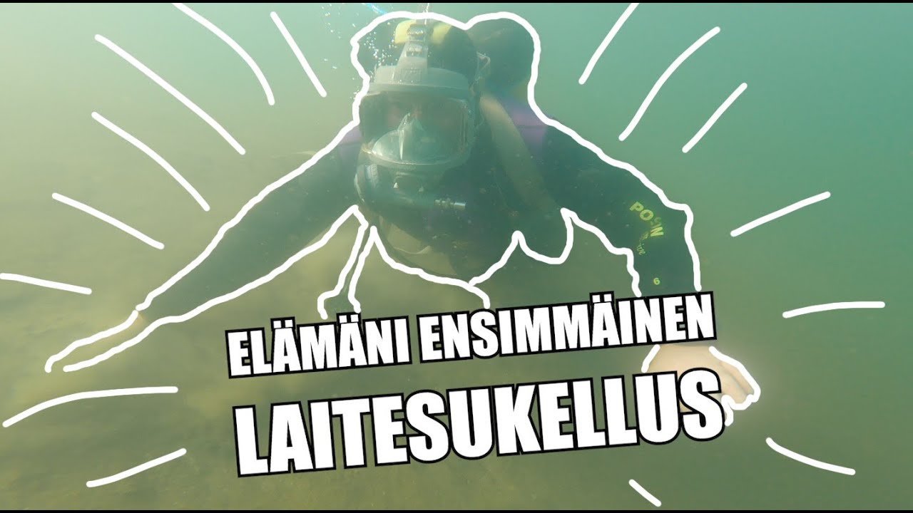 ONKO SUKELTAMINEN VAIKEAA? | ELÄMÄN ENSIMMÄINEN LAITESUKELLUS