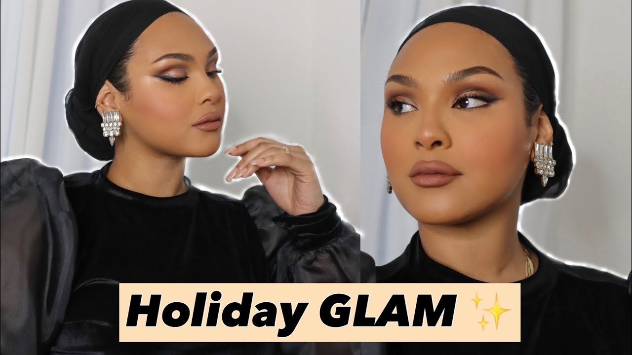 New Holiday Makeup Glam Tutorial| Flawless Base.