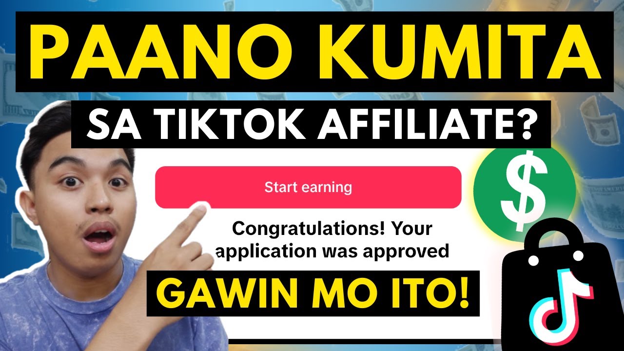 PAANO KUMITA SA TIKTOK 2025? HOW TO EARN AS TIKTOK AFFILIATE? PAANO MAGING AFFILIATE SA TIKTOK?