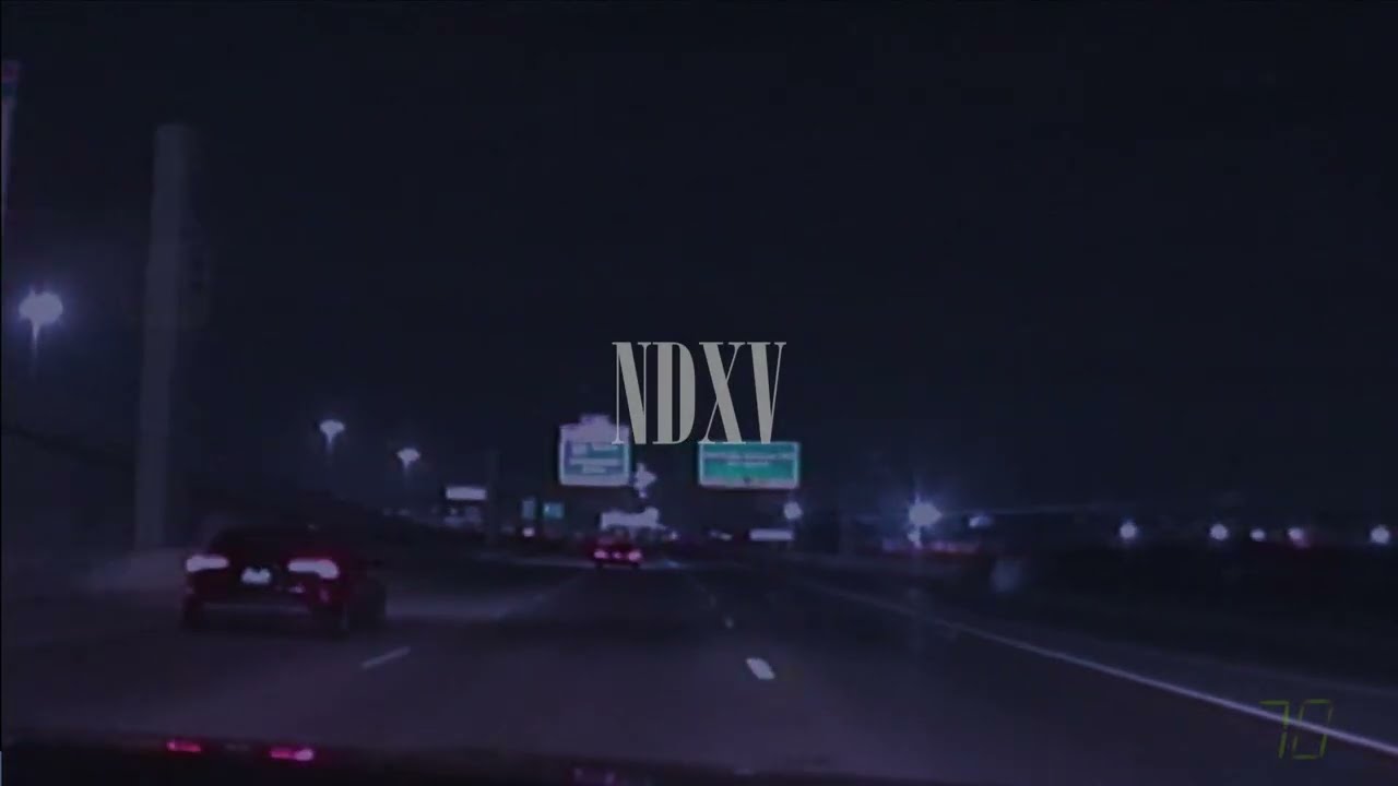 Highway Drift Chillstep Study Focus at Night