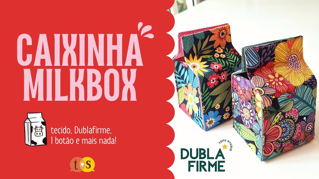 Caixinha Milkbox, incrivelmente f&aacute;cil e feita de uma maneira diferente de tudo que vc j&aacute; viu!