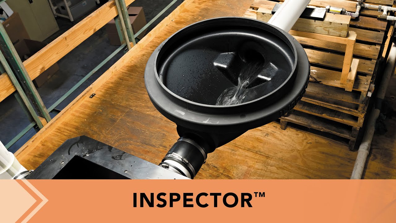 The Inspector™ Sampling Port & Oil Separator Closeup