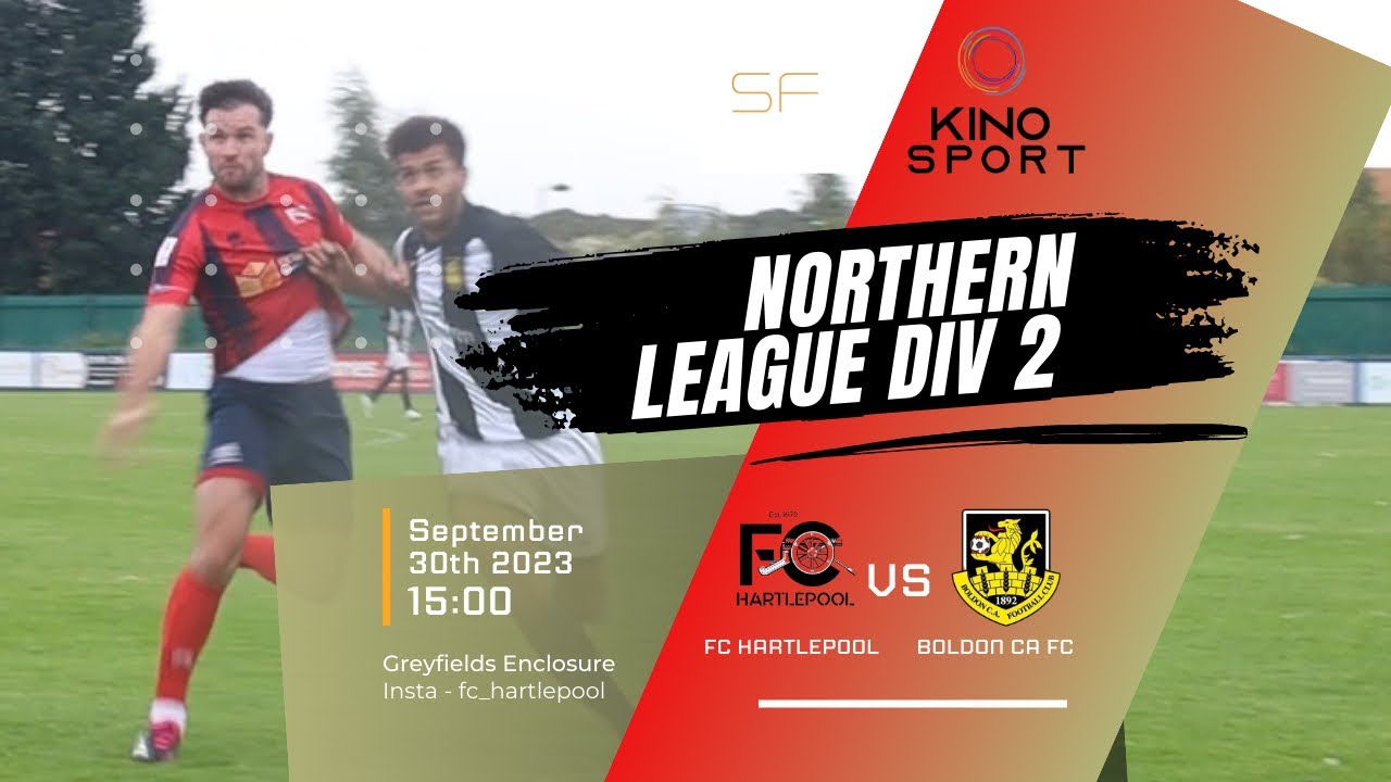 KinoSport Football - FC Hartlepool vs Boldon CA FC