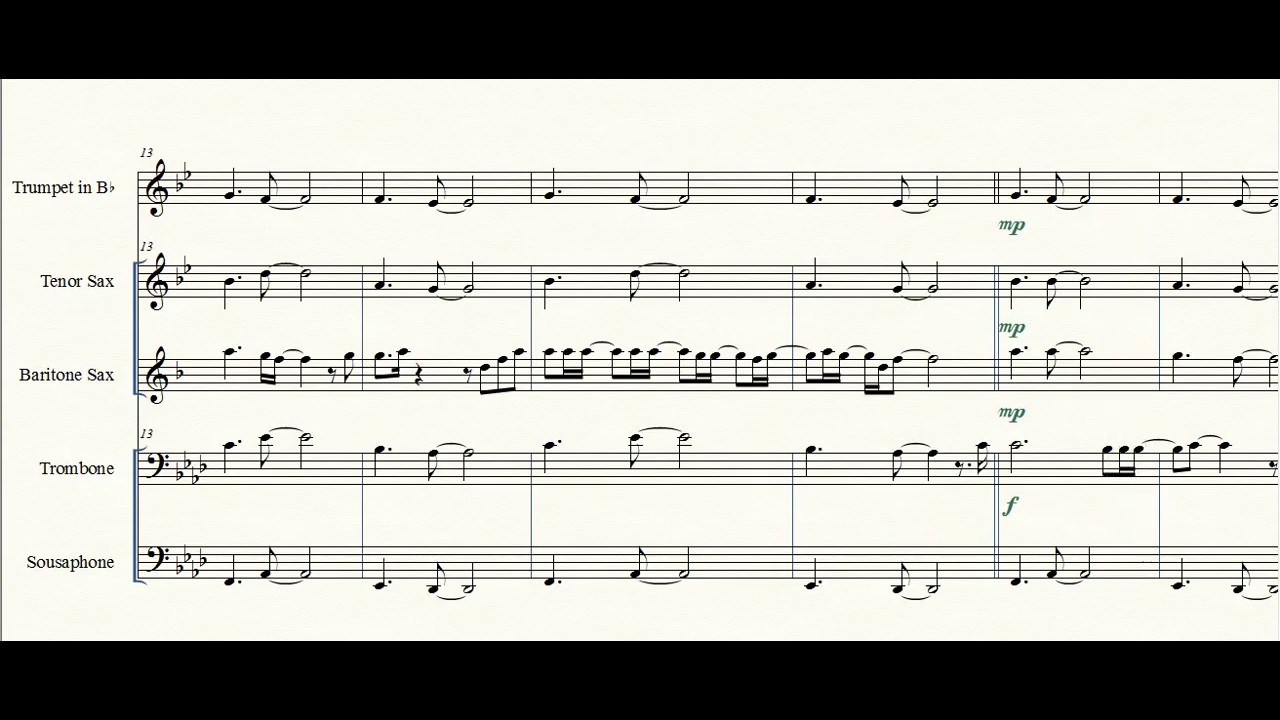 Sheet Music Hello - Adele (Lucky Chops)