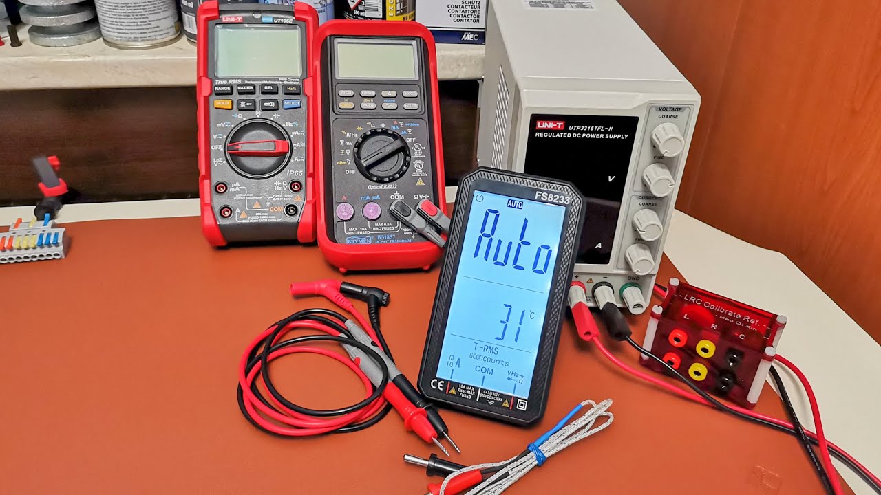 Am testat Multimetrul Digital Automat FS8233 de la Bitmi.ro