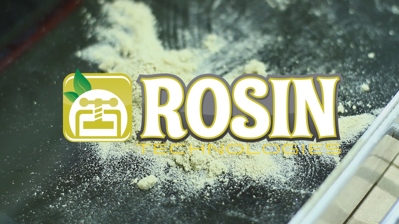 Pressing Drysift Rosin using the Rosin Technologies heat press